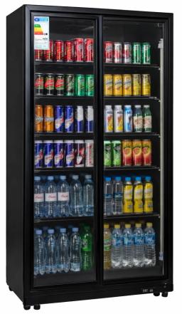 Шкаф холодильный IDM-2SDs с раздвижными дверьми