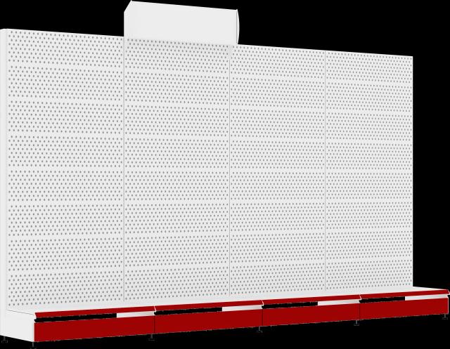 Перфорированные стеллажи