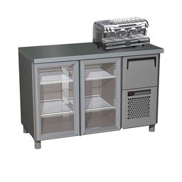 Холодильный стол Полюс T57 M2-1-G 0430 (COFFEE BAR 250С)