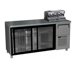 Холодильный стол Полюс T57 M2-1-C 0430 (COFFEE BAR 360К) двери купе